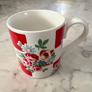 🇬🇧 Cath Kidston Daisy Rose Floral Fine China Mug by Churchill, Red